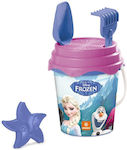 Mondo Frozen Beach Bucket Set with Accessories Purple 17cm