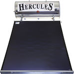 Hercules Solar Plus Ηλιακός Θερμοσίφωνας 160 λίτρων Inox Τριπλής Ενέργειας με 3τ.μ. Συλλέκτη