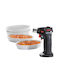 Gefu Round Heat-Resistant Cookware for Souffle Ceramic 5 Pieces