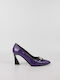 Wall Street Purple Heels -99