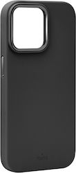 Puro Icon Mag Back Cover Σιλικόνης Μαύρο (iPhone 15 Pro)