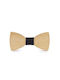 TakTakBaby Kids Wooden Bow Tie Beige