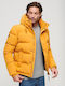 Everest Short Winter Jacket Puffer Yellow