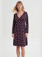 Vamp Winter Women's Nightdress Purple