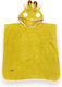 Ely Parker Παιδικό Πόντσο Θαλάσσης Κίτρινο 60 x 60εκ.