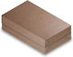 PaperQ Set von 100 Boxen Burger Kraft 23.5x16x8cm