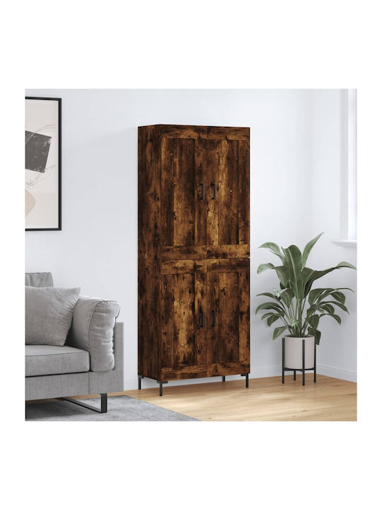 Kleiderschrank Büro Coffee 69.5x34x180cm