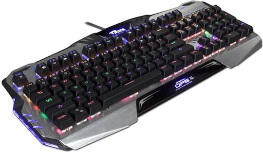 E-Blue 729 Gaming Tastatură Mecanică cu Custom Blue comutatoare și iluminare RGB (Engleză US)
