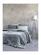 Nima Hilly Velvet Blanket Single 160x220cm Green