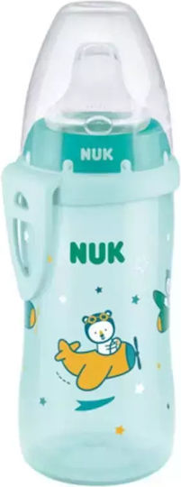 Nuk Educational Sippy Cup Plastic Turquoise for 12m+m+ 300ml