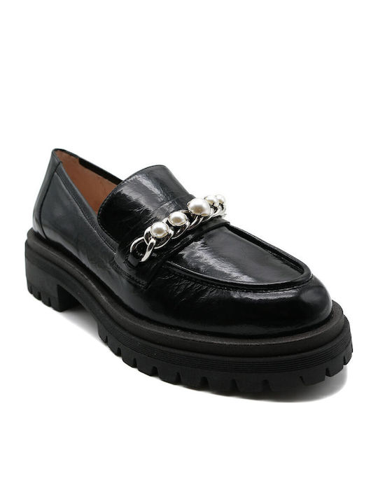 Women's Moccasins in Black Color