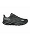 Hoka Clifton 9 Herren Sportschuhe Laufen Wasserdicht mit Gore-Tex Membran Schwarze