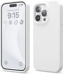 Elago Premium Liquid Back Cover Silicon Alb (iP...