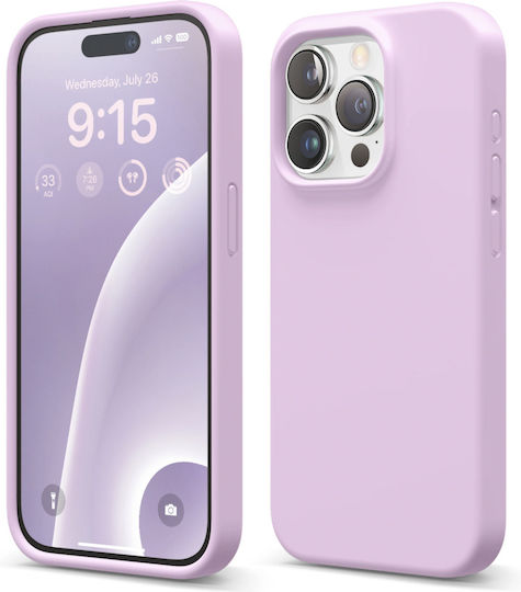Elago Premium Liquid Back Cover Silicon 1.7mm Lila (iPhone 15 Pro)