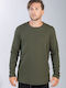 Long Sleeve Blouse Khaki