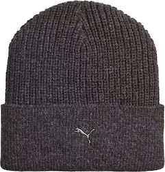 PUMA Classics Beanie Unisex Σκούφος Πλεκτός σε Γκρι χρώμα
