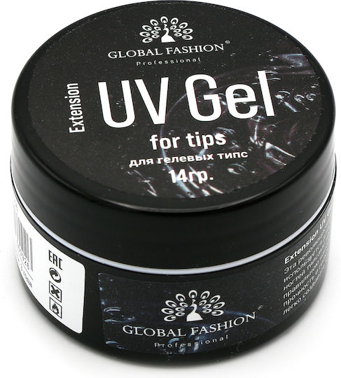 Global Fashion Extension Uv Gel Falsche Nagelgel Transparent 14gr