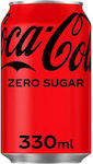 Coca Cola Cola με Ανθρακικό Χωρίς Ζάχαρη Κουτί 330ml