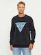 Guess Herren Sweatshirt Schwarz