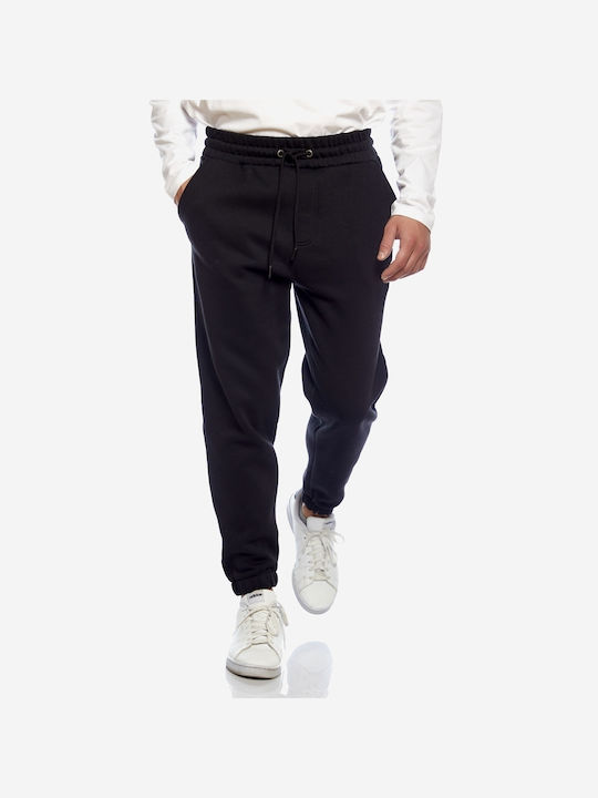 Brokers Jeans Men's Sweatpants with Rubber Black