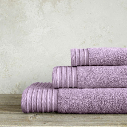 Nima Facecloth Feel Fresh 50x100cm Pale Mauve Weight 500gsm Nima Facecloth Feel Fresh 50x100cm Pale Mauve Weight 500gsm