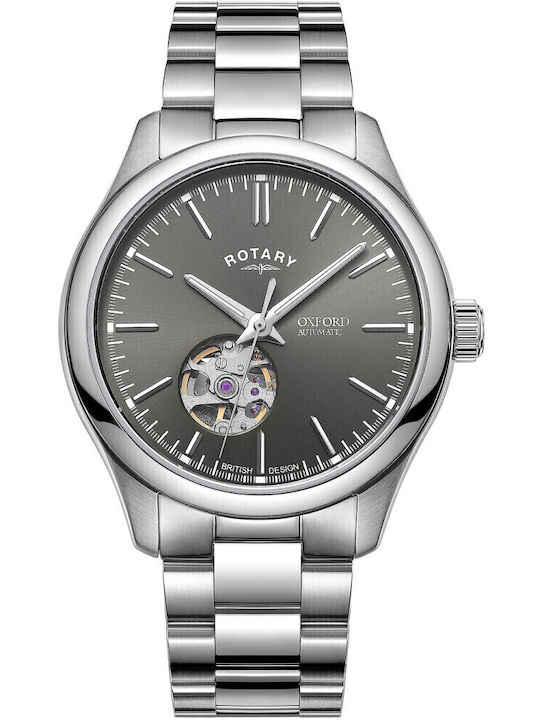 Rotary Oxford Watch Automatic with Metal Bracelet
