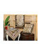 Liolios Home Μαξιλάρι Καναπέ Black 35x50εκ.