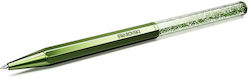 Swarovski Crystalline Pen Ballpoint with Green Ink