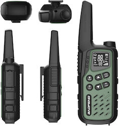 Baofeng Bf-t25e Wireless Transceiver PMR 0.5W with Monochrome Screen In Green Color