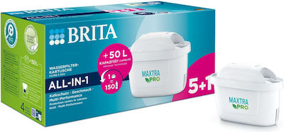Brita Ανταλλακτικό Φίλτρο Νερού για Κανάτα Maxtra Pro All-in-1 6τμχ