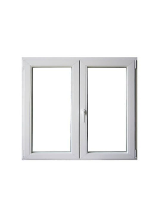 Koemmerling Hinged Window PVC Soundproof W130xH200cm