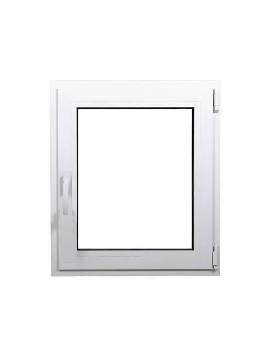 Koemmerling Soundproof PVC Hinged Window W100xH50cm