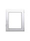 Koemmerling Hinged Window PVC Soundproof W90xH50cm