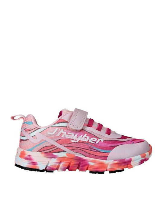 J-Hayber Παιδικά Sneakers με Σκρατς Ροζ
