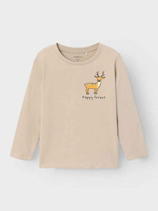 Name It Kids Blouse Long Sleeve Beige