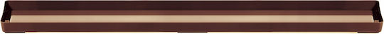 Prosperplast IP700 Πιάτο Γλάστρας Πλαστικό Brown 65.5x65.5εκ. IP700-R222