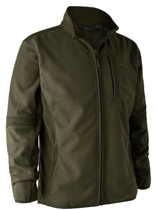 Deerhunter Gamekeeper Hunting Cardigan Fleece Khaki