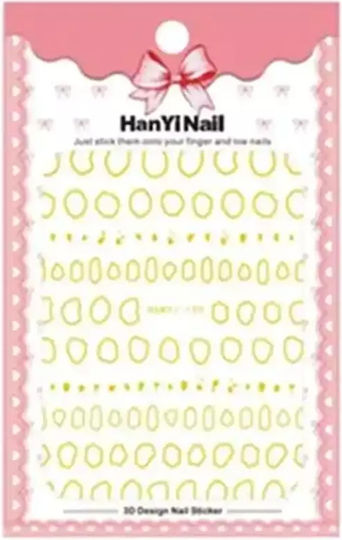 FF Selections Stickers with Design,art stickers for Nails