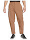 Sportswear Style Essentials Jogginghose mit Gummizug Braun