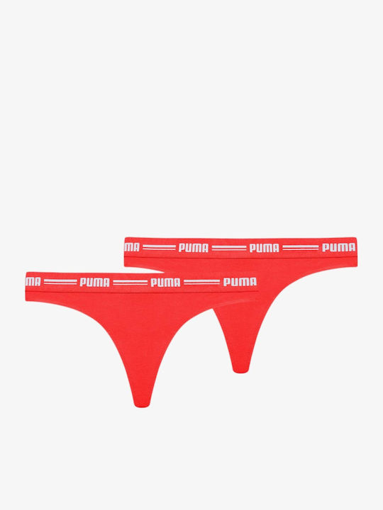 Dobotex Damen Zeichenfolge 2Pack Rot