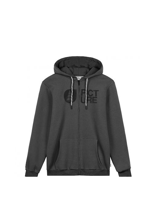 Picture Organic Clothing Men's Hooded Cardigan Black