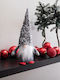 Teoran Beleuchtet Weihnachtliche Figur Elf Gray Länge 8cm
