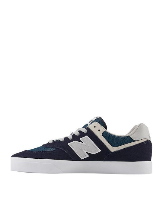 New Balance Numeric 574 Ανδρικά Sneakers Navy Μπλε