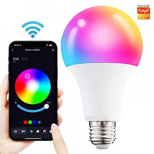 Smart Lampe LED 15W für Fassung E27 und Form A70 RGB 850lm 431848