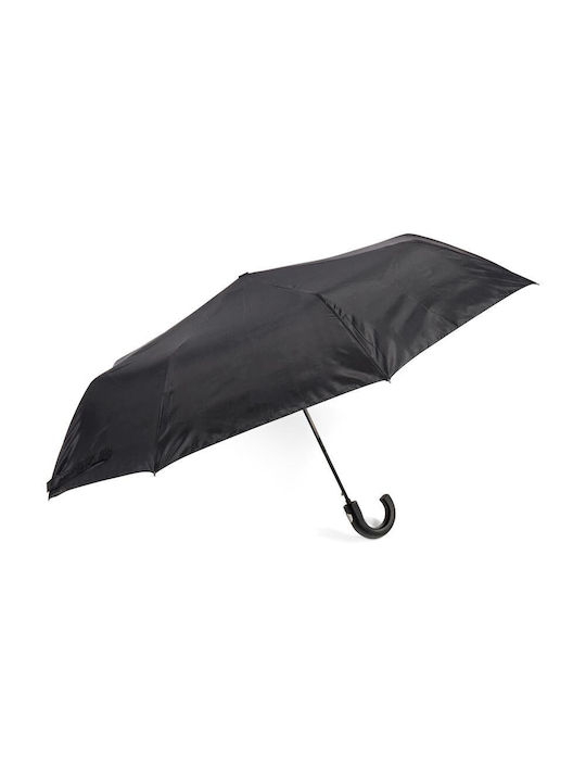 Benzi Regenschirm Kompakt Schwarz