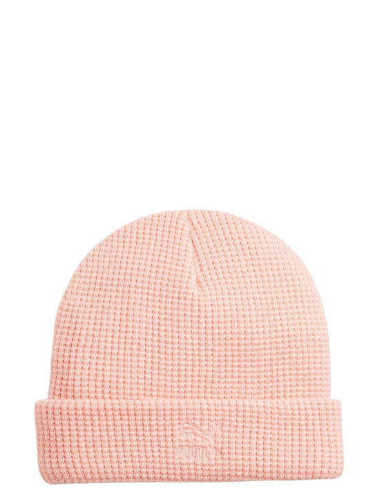 Puma Archive Mid Fit Knitted Beanie Cap Pink