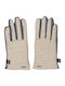 Beige Handschuhe
