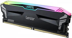 Lexar Ares RGB XMP 32ГБ DDR5 RAM с Скорост 6400 за Настолен компютър