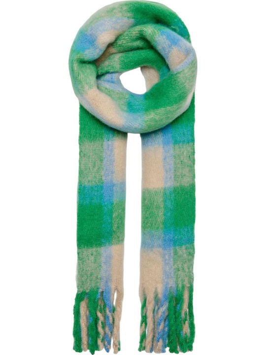 Only Women's Wool Scarf Green