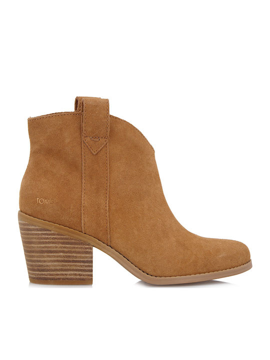 Toms Constance Suede Women's Ankle Boots with M...